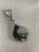 Llavero acrílico transparente de doble cara de dibujos animados, jujutsu, kaisen