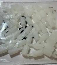 Tornillo de espaciado de plástico para placa base PCB, 50 Uds., M2/M2.5/M3/M4 * L + 6mm, nailon, separador estanco de Pilar fijo