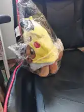Dolls Pikachu Toy Plush-Toys Eevee Stuffed Pokemon Takara Tomy Gift with Cloak Cos Kids
