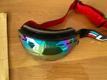 ELAX-Gafas de esquí antiniebla de doble capa, gafas de esquí para nieve y Snowboard, gafas de motonieve para deportes al aire libre