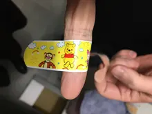 Tirita para hemostasia para niños, vendajes adhesivos impermeables y transpirables con bonitos dibujos, botiquín de primeros auxilios, yeso para heridas, 100 Uds.