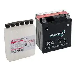

BATTERY ELEKTRA YTX7L-BS C/ACID