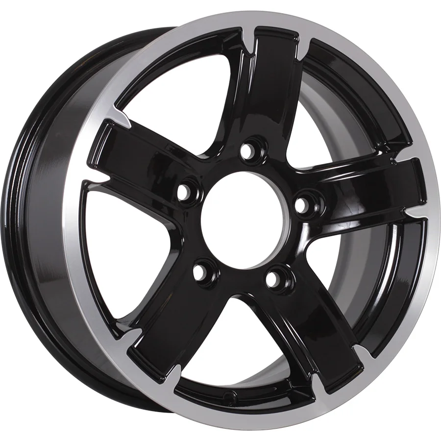 Колесный диск КиК Ангара 6.5x15/5x139.7 D98.5 ET40 Almaz_black | Автомобили и мотоциклы