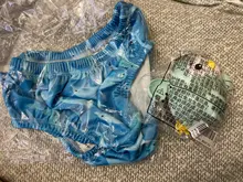 Happyflute-cubierta de pantalones de natación suave para niños, 3 tamaños, pañal de tela transpirable reutilizable para bebé