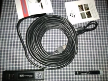 Cámara endoscópica inalámbrica, boroscopio HD de 2,0 MP, Cable de serpiente rígido para IOS, iPhone, Android, Samsung, Smartphone, tableta y PC