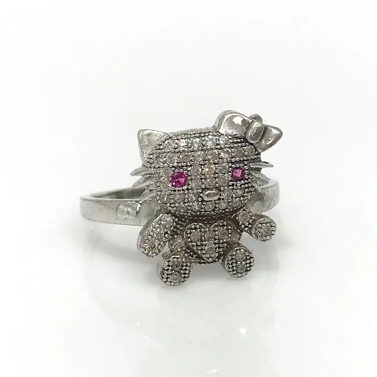 

Hello Kitty Imported Quality Silver Ring