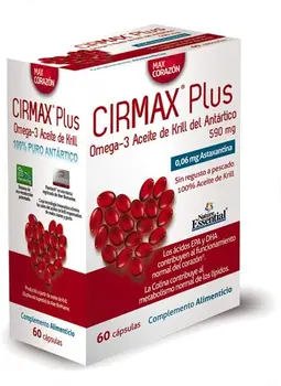 

CIRMAX® (ACEITE DE KRILL) 590 mg. 60 perlas