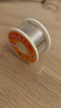 100g 0,6/0,8/1/1, 2 63/37 flujo 2.0% 45FT estaño Alambre de estaño colofonia de fundido núcleo de soldadura de alambre de soldadura rollo No-limpio