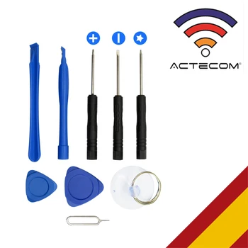 

ACTECOM Kit Herramientas REPARACION MOVIL Consola Tablet 9 EN 1 PLASTICO Pack Smartphone Tool LCD Pantalla