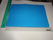 Bancos de trabajo de silicona seguros, accesorios de Moldes de resina epoxi para joyería epoxi, suministros de color azul y rosa, 1 Uds.