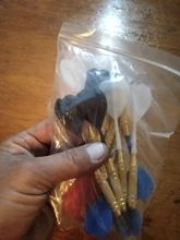 Juego de dardos de punta suave de nailon profesional, vástago de PC para diana electrónica de plástico, barra de casa, accesorios de punta suave de 147mm, 12 Uds.