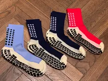 Calcetines deportivos para hombre, calcetín con fondo de toalla gruesa, dispensador de tubo, antideslizantes, para fútbol, baloncesto, novedad