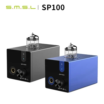 

SMSL SP100 Tube Headphone Amplifier 6N3 HiFi AUDIO Stereo Amplifier AMP Power Stereo HiFi Desktop Tube Preamplifier