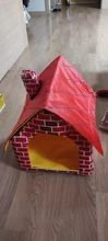 Tent Dog-House Small Dog-Accessory Cat-Kennel Foldable Travel Pet-Bed Footprint Delicate-Design