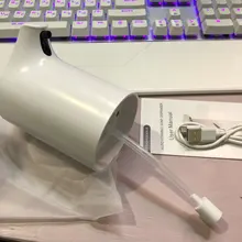 Dispensador automático de jabón con Sensor de inducción infrarrojo, dispositivo desinfectante de manos para baño, espuma sin contacto