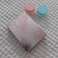 Hidrocor-lentes de contacto para ojos, lentillas de colores azules, grises, verdes, con estuche de contacto