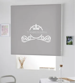 

Blind Iroa with themed and company name/Widespread! ROLLER BLINDS TRANSLUCENT! (GRAY 100X175)