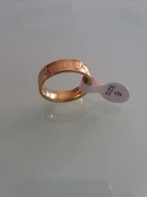 Letdiffery-anillo de acero inoxidable para hombre y Mujer, sortija con números romanos, Color dorado, para motorista
