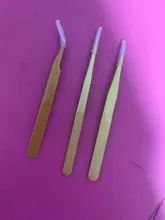 Pinzas de extensión de pestañas postizas 2 uds, pinzas profesionales Vetus, de acero inoxidable, pestañas de extensión, pinzas de maquillaje