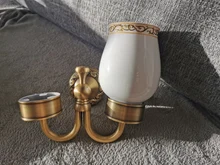 Carved-Paper-Holder Bathroom-Hardware-Set Brass-Collection Antique Wall-Mounted