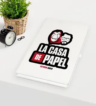 

Personalized La Casa De Papel White Notebook-18