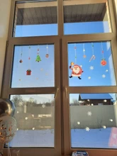 Adornos con letras Merry Christmas para el hogar pegatinas tipo ventana de pared calcomanías de Papá Noel Navidad 2020 adornos decoración de año nuevo adhesivo de cristal