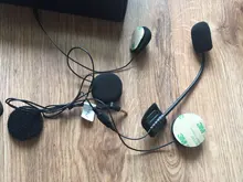 2 uds Lexin B4FM de 4-vias  Bluetooth intercomunicador para casco de motocicleta auriculares manos libres inalámbrico cascos intercomunicadores moto música con FM radio y DSP tecnologia de cancelación de ruido