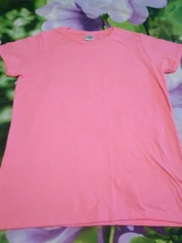 Women's T-Shirts Short-Sleeves Tops Woman Solid-Color 100%Cotton Brand-New for Female