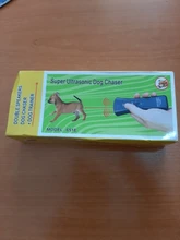 New Ultrasonic Dog Chaser Stop Aggressive Animal Attacks Repeller Flashlight