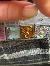 Manicure-Nail-Decoration Sequins-Polish Nail-Art Glitter-Flakes Fruits Fluorescence Heart