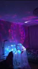 Night-Light Projector Rotation Ocean Star Sky Kids Gift 6-Colors for 360-Degree
