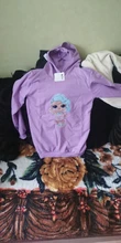 LOL Surprise-sudadera con capucha para niños y niñas, camisa con estampado de dibujos animados, Tops, sudadera, ropa informal