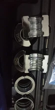 Herramienta hidráulica para prensado, fontanería, tubería Pex, de cero inoxidable y cobre, TH,U,V,M,VUS,VAU