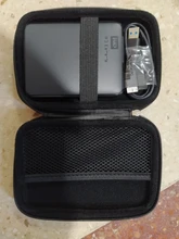 ORICO 2,5 duro carcasa de disco HDD Portátil Bolsa de protección para externo de 2,5 pulgadas disco duro/auricular/U disco caja de unidad del disco duro negro