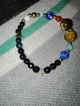 Pulseras y brazaletes de cuentas de planetas del universo para mujer y hombre, joyería de moda, pulsera de energía de sistema Solar Natural, 2019