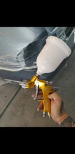 GTI pro lite-pistola de pintura dorada TE20/T110, boquilla de 1,3mm, pistola de aire a base de agua para pintura de coche
