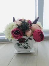 Fake Flowers Peonies Decor Artificial-Peony-Decorative Wedding-Decoration 1bunch Party-Silk