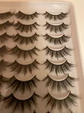 SEXYSHEEP-pestañas postizas 3D naturales, Kit de maquillaje, extensión de pestañas de visón, 8/20 pares, 15-20mm, venta al por mayor