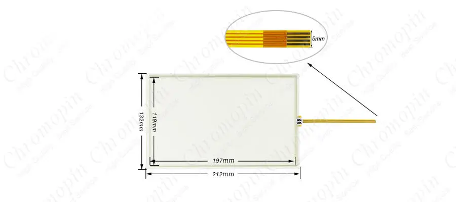 6av2 tptp900, película protetora confortável para painel touch, vidro digitalizador