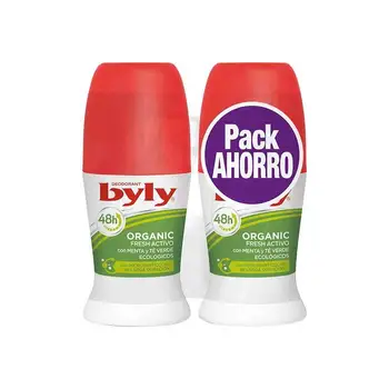 

Roll-On deodorant Organic Extra Fresh Active Byly (2 pcs)