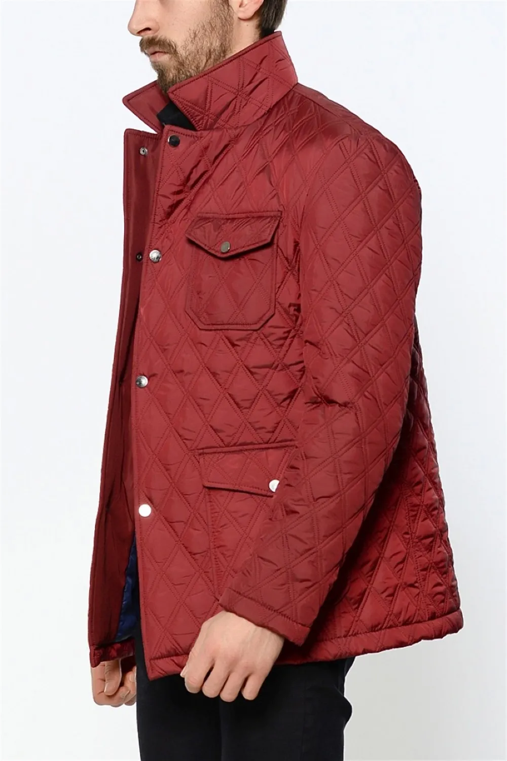 M8615 DEWBERRY COAT-BURGUNDY