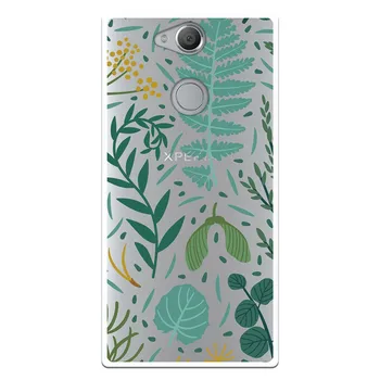 

Stand case costume drawing Leaves WP022 for Sony Xperia XA2