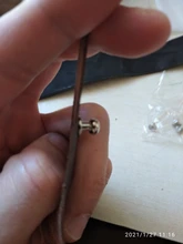 Studs DIY Belt Screw-Rivets Nail-Buckles Spikes-Decor Monk Metal Head Crafts Round Watchband