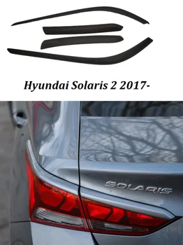 

Lining on the rear lights for хенде Solaris 2017- 1 set/2 PCs ABS material plastic