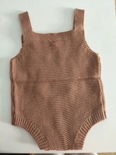 Ropa de primavera y otoño para bebé recién nacido, mono de punto para niño y niña, trajes sin mangas, ropa de estrella de corazón, 2019