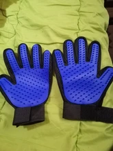 Nuevo juguete de Silicón para perro para cepillo guante Deshedding suave eficiente cuidado para mascotas guante baño para perros gato suministros de limpieza Accesorios