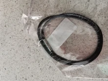 Collar de cuero para hombre y mujer, cadena de cuerda de cera de 41-60cm, cierre de tubo de acero inoxidable para colgante artesanal, collares, joyería de 1-3mm