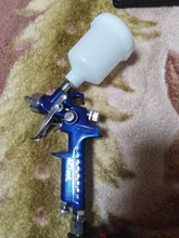 Taza mezcladora de pintura con pistola pulverizadora, taza mezcladora de pintura, 160/400/600/800ml, depósito PPS tipo H/O, taza de medida desechable PPS, 10 Uds.