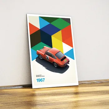 

Porsche 911 R 1967-Tin Sign Poster