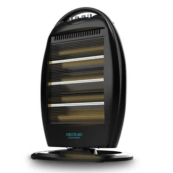 

Halogen Heater Cecotec Ready Warm 7100 Quartz Rotate 1200W Black